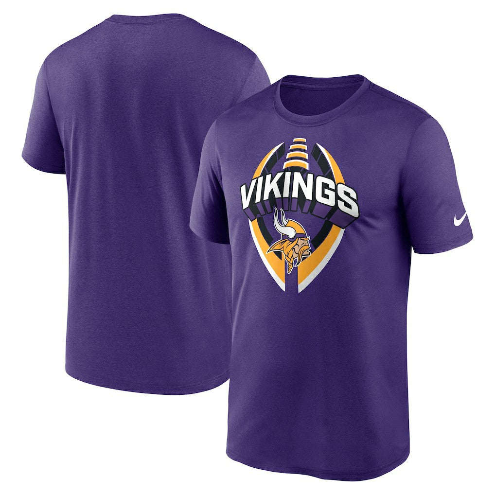 Minnesota Vikings Legend Icon Performance T-Shirt Purple | Nike for Sale