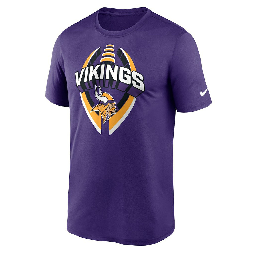 Minnesota Vikings Legend Icon Performance T-Shirt Purple | Nike for Sale