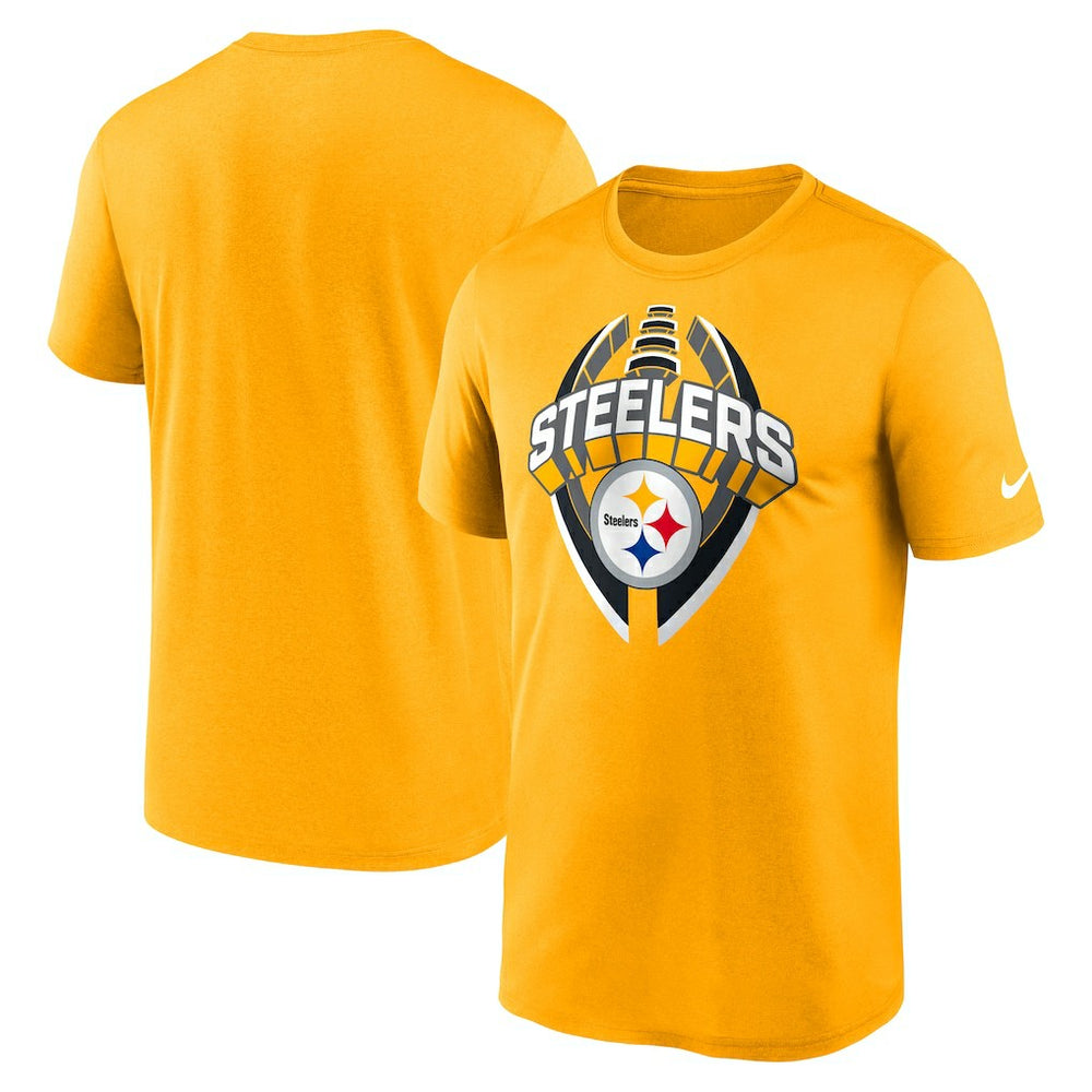 Pittsburgh Steelers Legend Icon Performance T-Shirt Gold | Nike for Sale