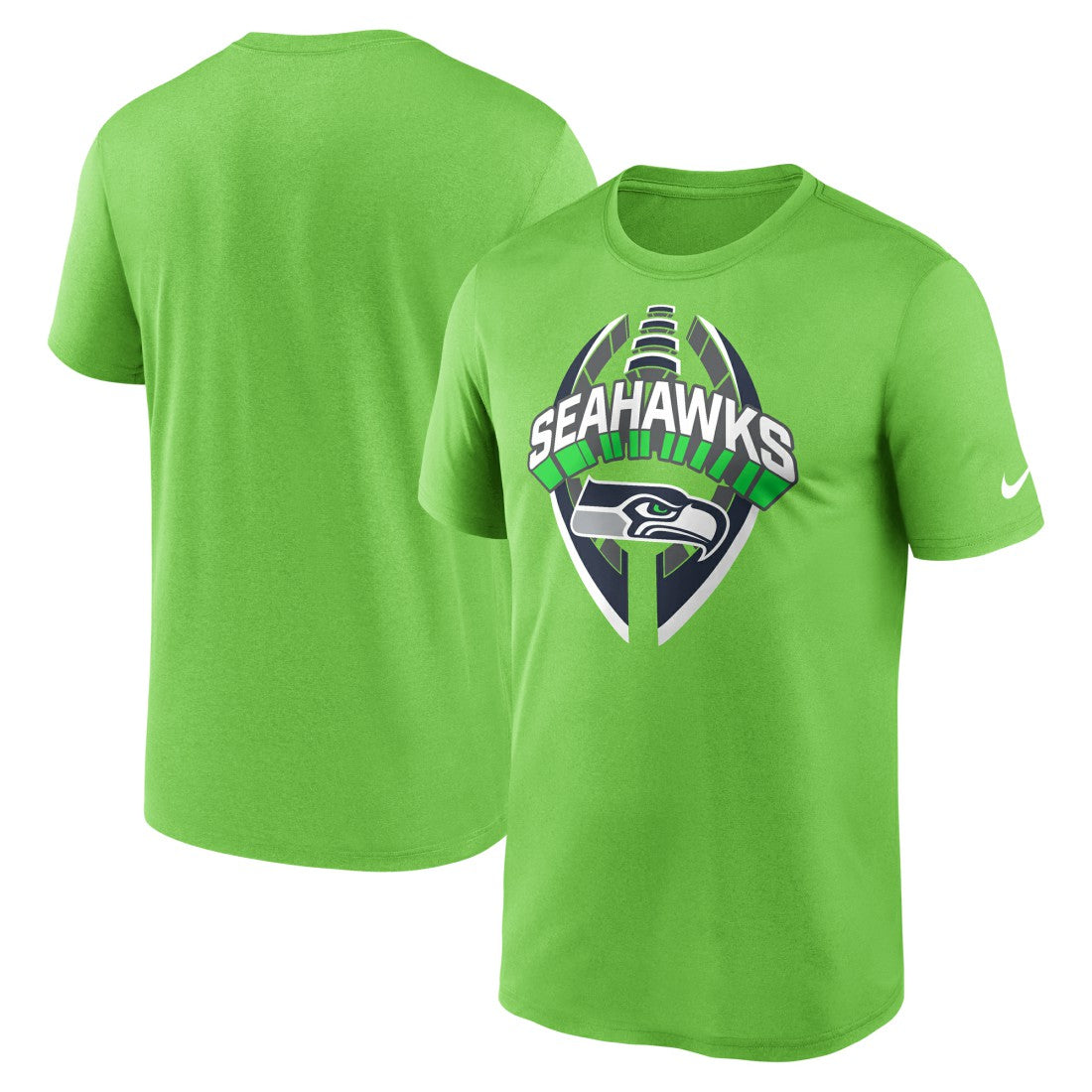 Seattle Seahawks Legend Icon Performance T-Shirt Neon Green | Nike for Sale