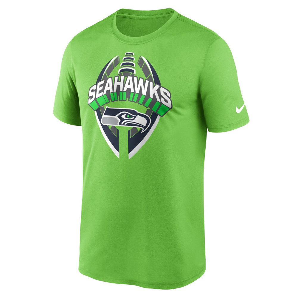 Seattle Seahawks Legend Icon Performance T-Shirt Neon Green | Nike for Sale