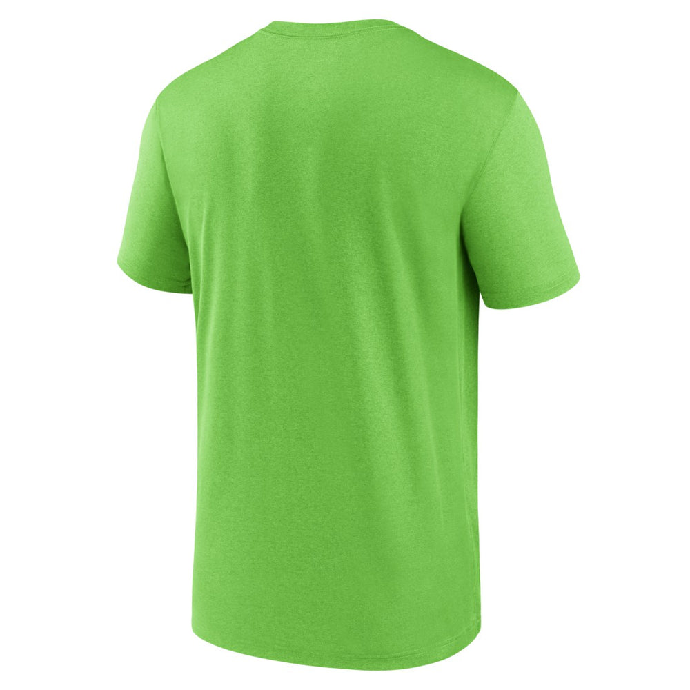 Seattle Seahawks Legend Icon Performance T-Shirt Neon Green | Nike for Sale