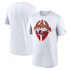 Tampa Bay Buccaneers Legend Icon Performance T-Shirt White | Nike for Sale
