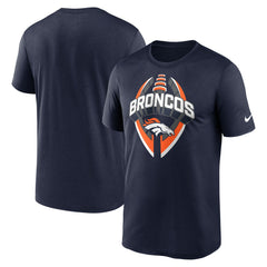 Denver Broncos Legend Icon Performance T-Shirt Navy | Nike for Sale