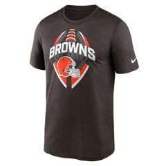 Cleveland Browns Legend Icon Performance T-Shirt Brown | Nike for Sale