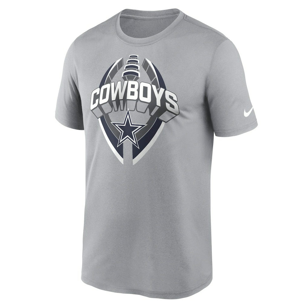 Dallas Cowboys Legend Icon Performance T-Shirt Silver | Nike for Sale
