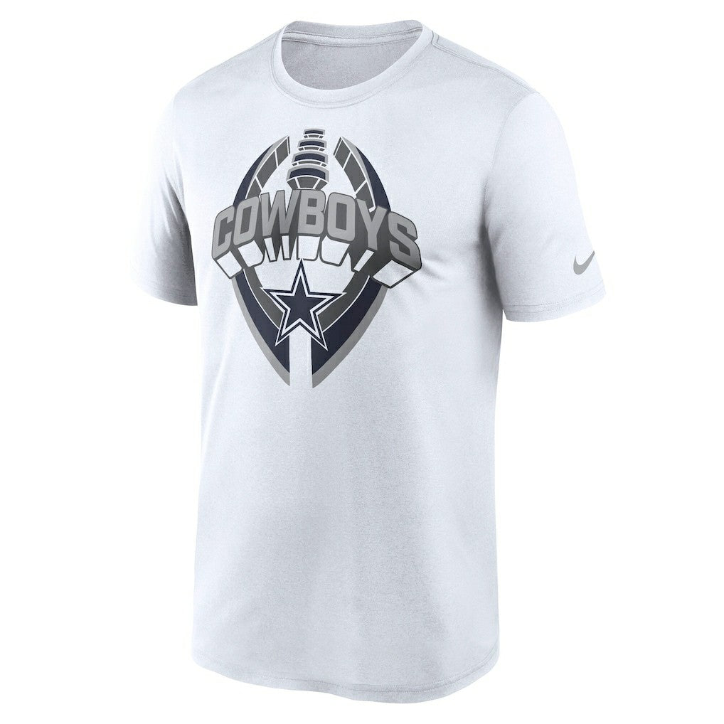 Dallas Cowboys Legend Icon Performance T-Shirt White | Nike for Sale