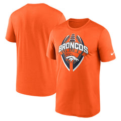 Denver Broncos Legend Icon Performance T-Shirt Orange | Nike for Sale