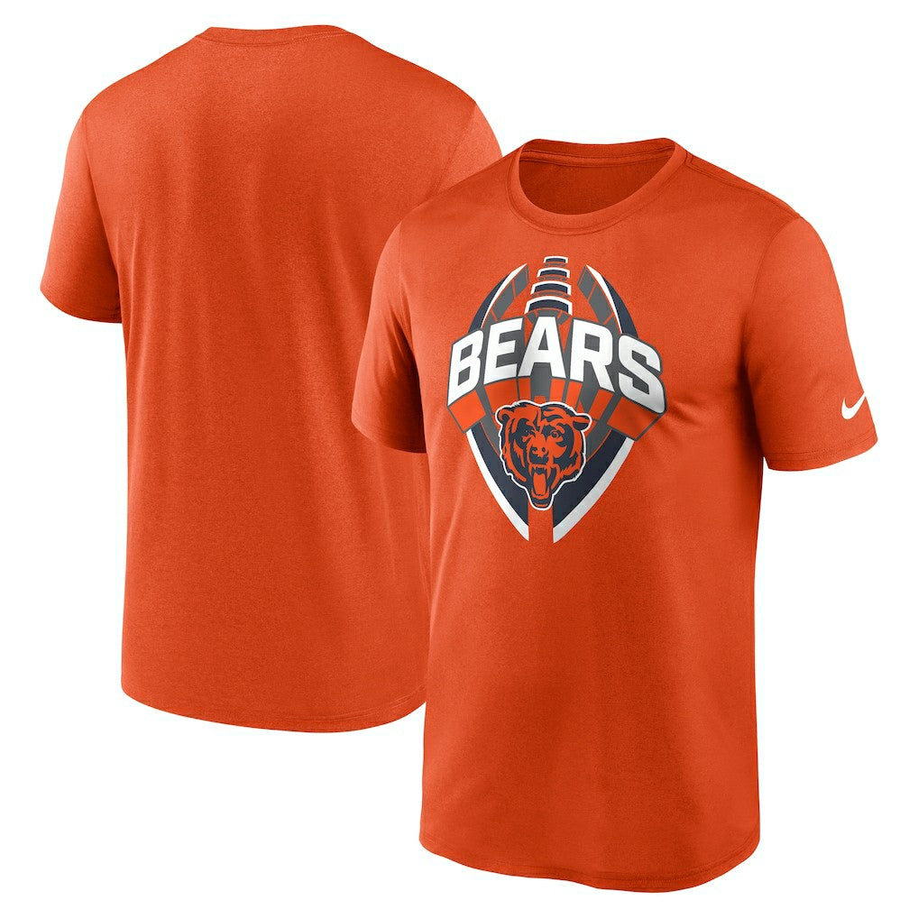 Chicago Bears Legend Icon Performance T-Shirt Orange | Nike for Sale