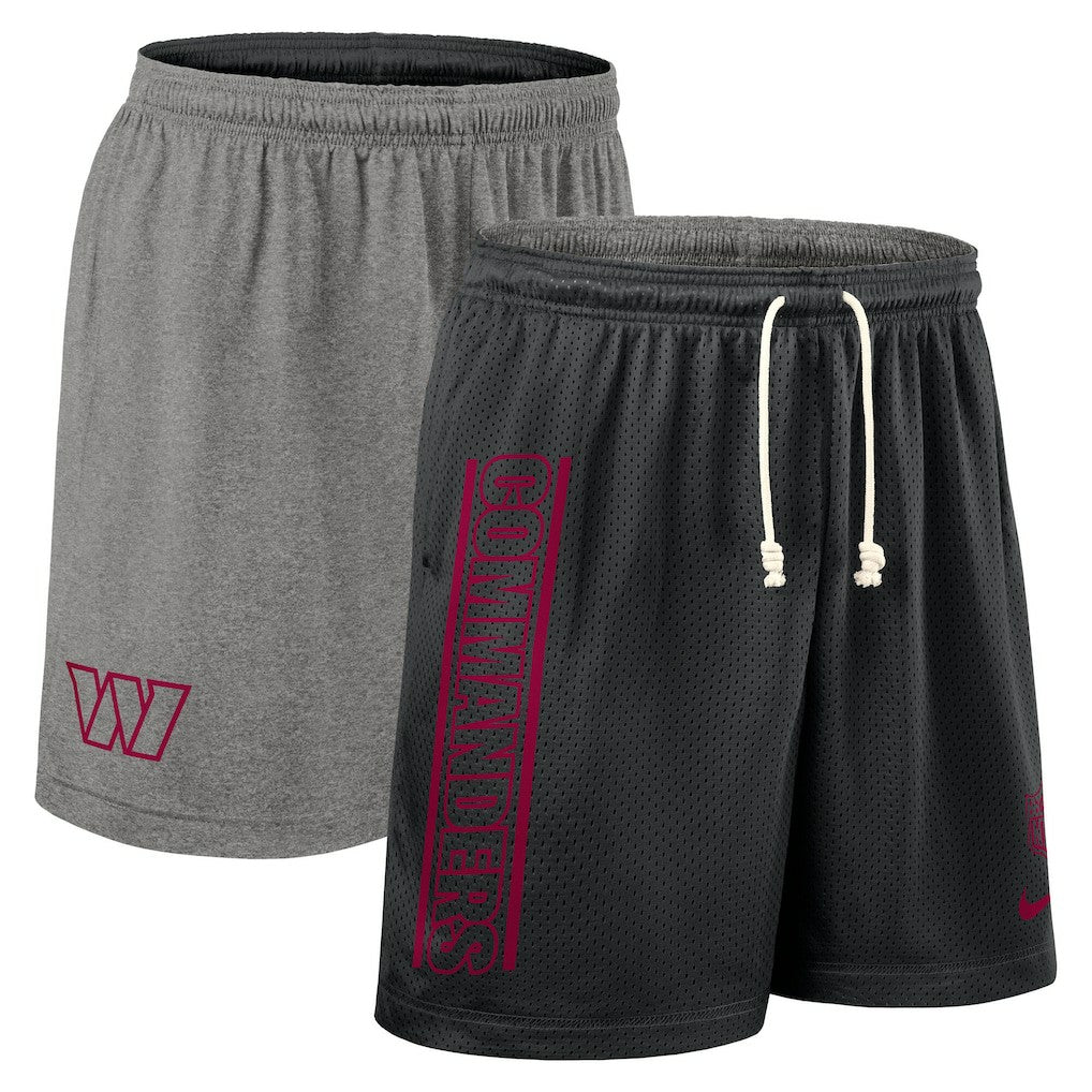 Washington Commanders Sideline Reversible Dri-FIT Shorts Black | Nike for Sale