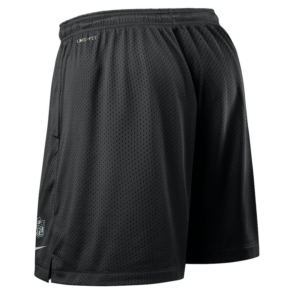 Las Vegas Raiders Sideline Reversible Dri-FIT Shorts Black | Nike for Sale