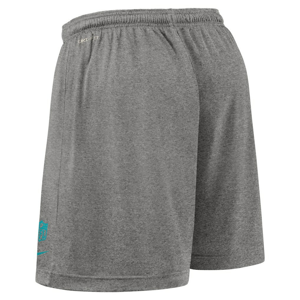 Miami Dolphins Sideline Reversible Dri-FIT Shorts Aqua | Nike for Sale