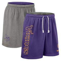 Minnesota Vikings Sideline Reversible Dri-FIT Shorts Purple | Nike for Sale