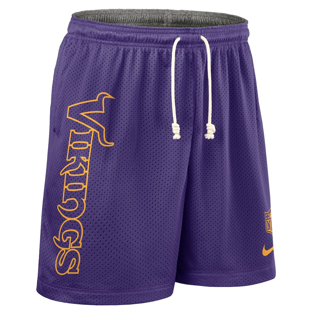 Minnesota Vikings Sideline Reversible Dri-FIT Shorts Purple | Nike for Sale