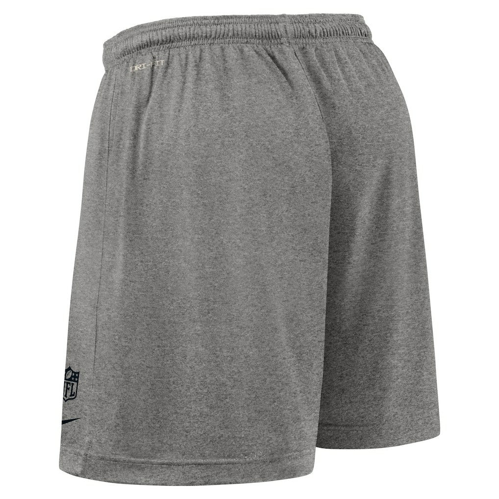 New Orleans Saints Sideline Reversible Dri-FIT Shorts Black | Nike for Sale
