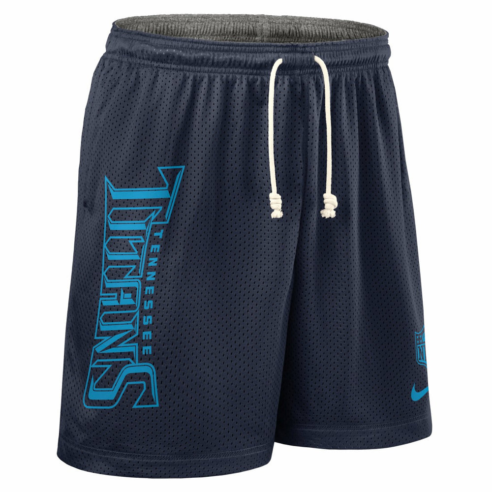 Tennessee Titans Sideline Reversible Dri-FIT Shorts Navy | Nike for Sale
