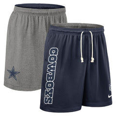 Dallas Cowboys Sideline Reversible Dri-FIT Shorts Navy | Nike for Sale
