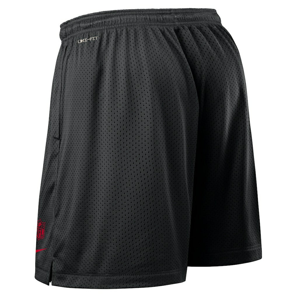 Atlanta Falcons Sideline Reversible Dri-FIT Shorts Black | Nike for Sale