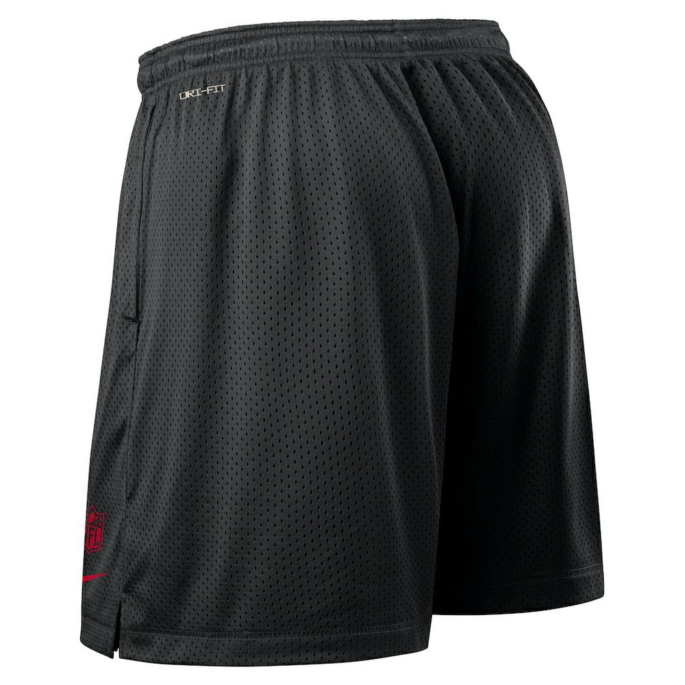 Atlanta Falcons Sideline Reversible Dri-FIT Shorts Black | Nike for Sale