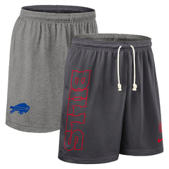 Buffalo Bills Sideline Reversible Dri-FIT Shorts Gray | Nike for Sale