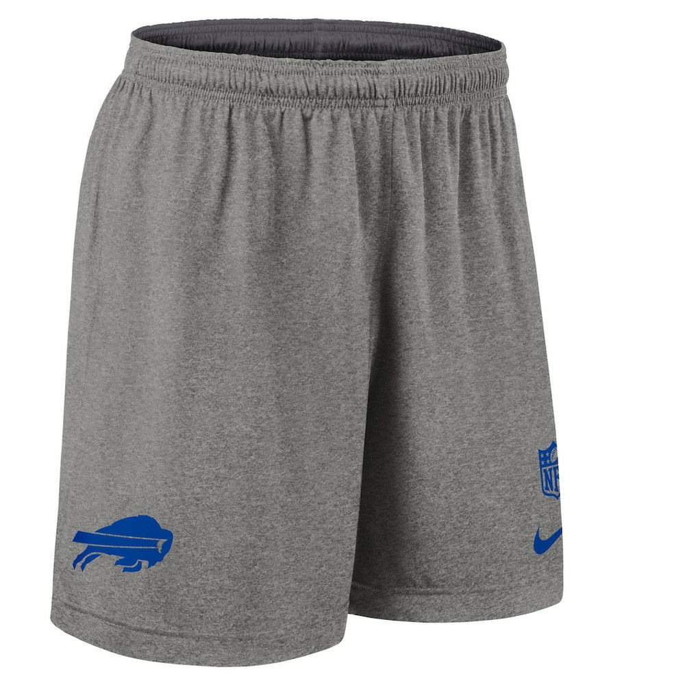 Buffalo Bills Sideline Reversible Dri-FIT Shorts Gray | Nike for Sale