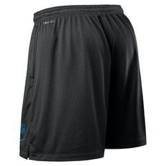 Carolina Panthers Sideline Reversible Dri-FIT Shorts Black | Nike for Sale