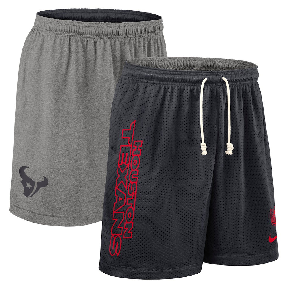 Houston Texans Sideline Reversible Dri-FIT Shorts Navy | Nike for Sale