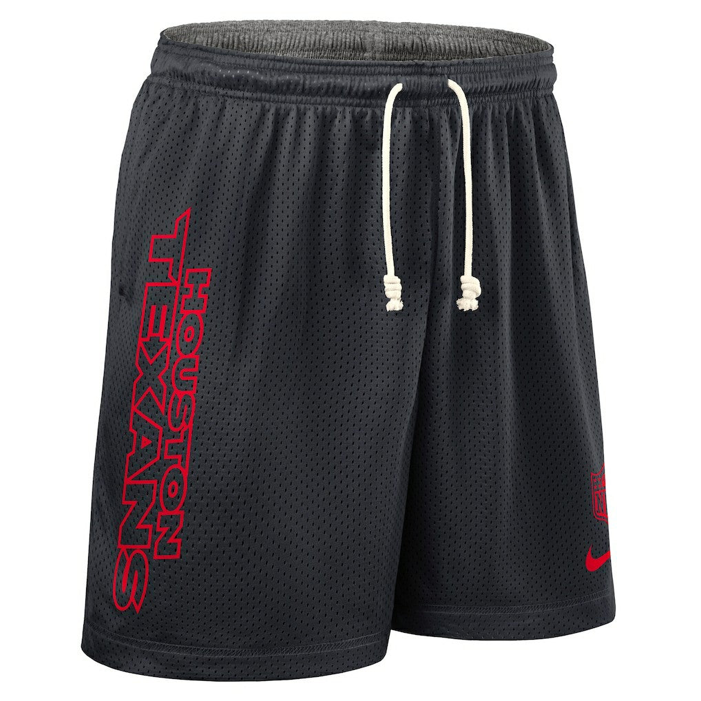 Houston Texans Sideline Reversible Dri-FIT Shorts Navy | Nike for Sale
