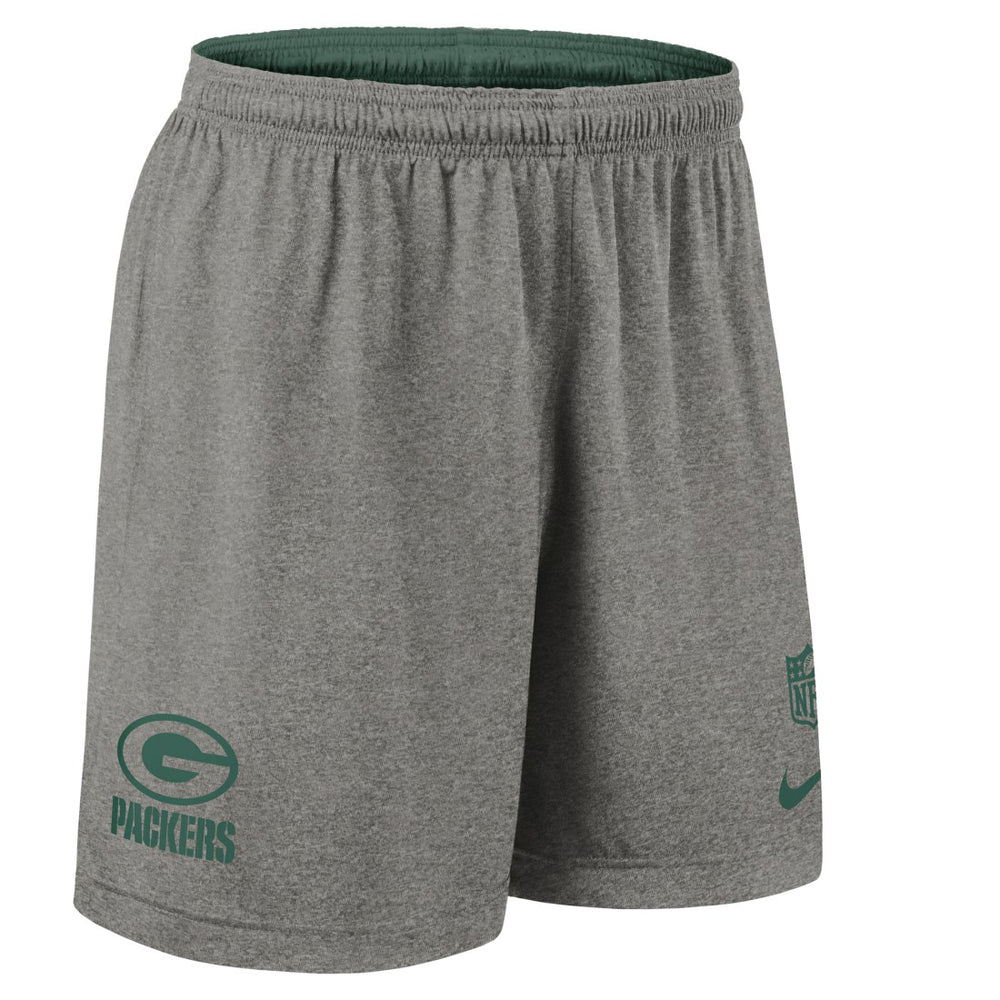 Green Bay Packers Sideline Reversible Dri-FIT Shorts Green | Nike for Sale