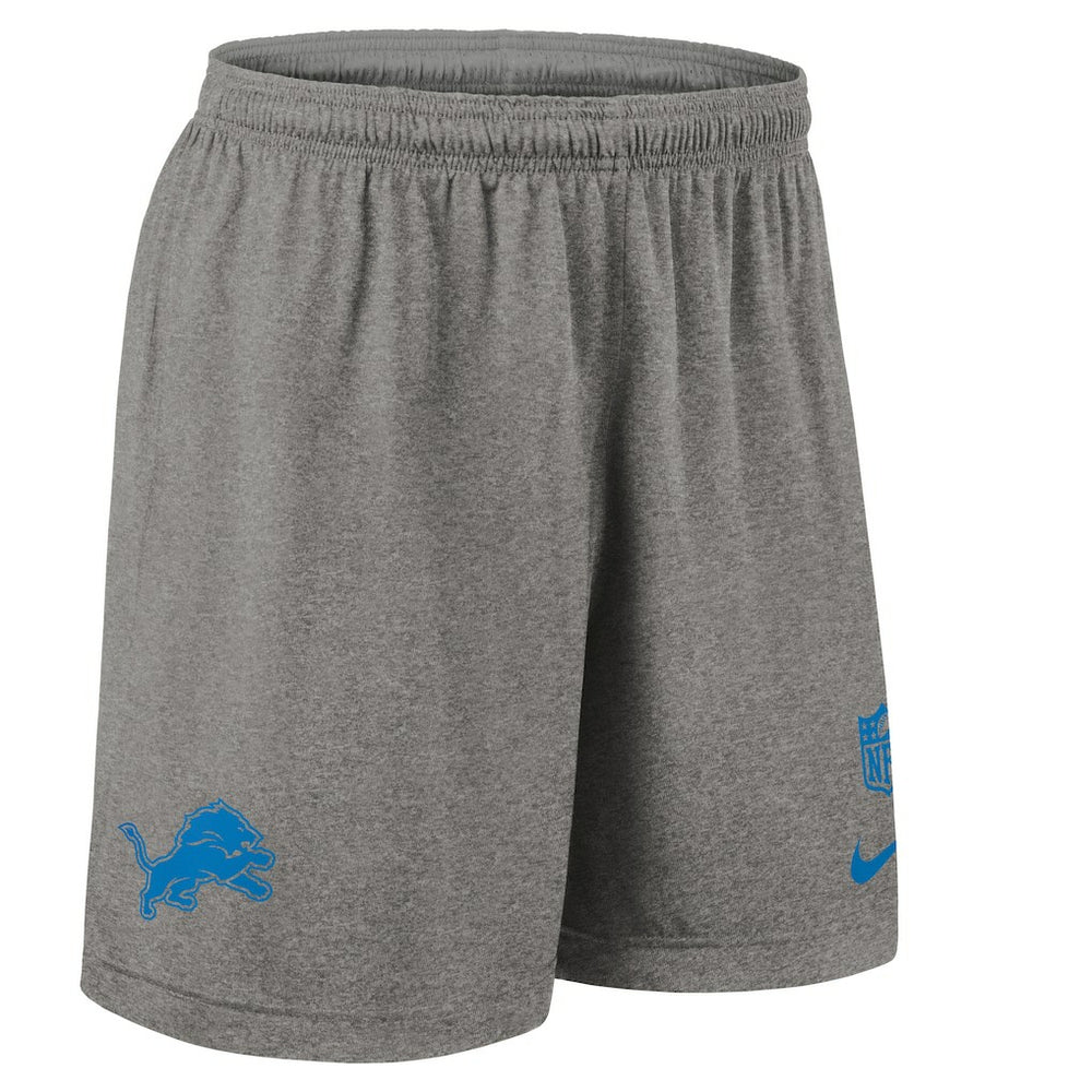 Detroit Lions Sideline Reversible Dri-FIT Shorts Gray | Nike for Sale