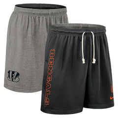 Cincinnati Bengals Sideline Reversible Dri-FIT Shorts Black | Nike for Sale