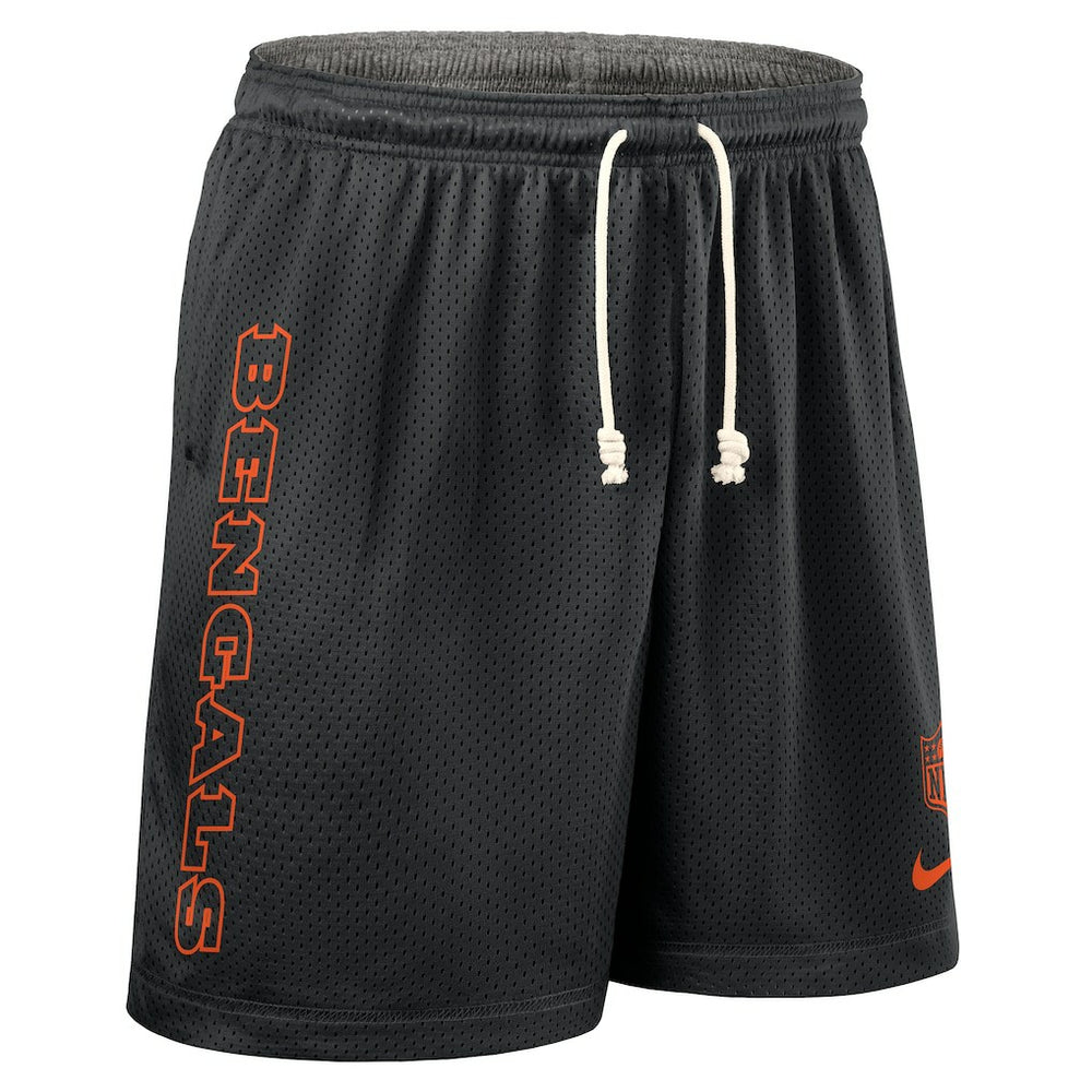 Cincinnati Bengals Sideline Reversible Dri-FIT Shorts Black | Nike for Sale