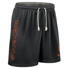 Cincinnati Bengals Sideline Reversible Dri-FIT Shorts Black | Nike for Sale