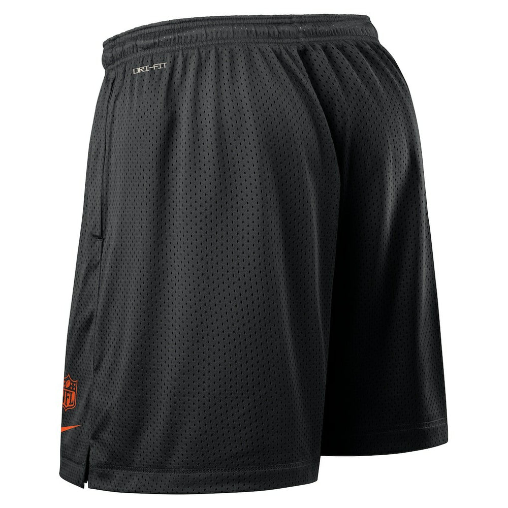 Cincinnati Bengals Sideline Reversible Dri-FIT Shorts Black | Nike for Sale