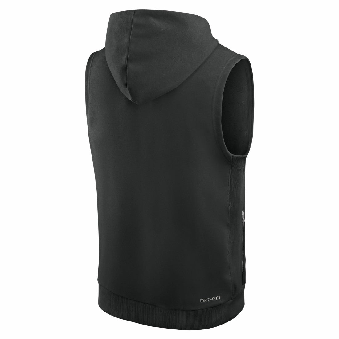 New York Jets Sideline Standard Issue Dri-FIT Sleeveless Hoodie Black | Nike for Sale