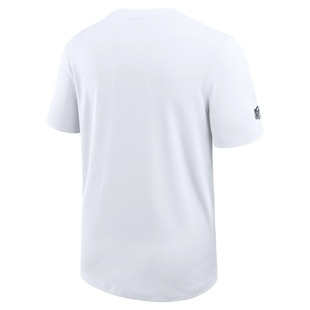 Dallas Cowboys Sideline UV Dri-Fit Coach Shirt White | Nike for Sale