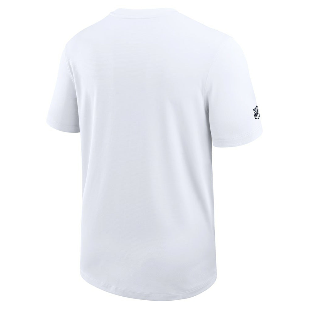 Dallas Cowboys Sideline UV Dri-Fit Coach Shirt White | Nike for Sale