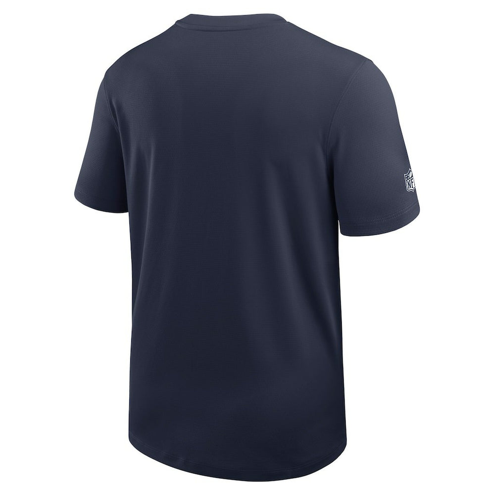 Dallas Cowboys Sideline UV Dri-Fit Coach Shirt Navy | Nike for Sale