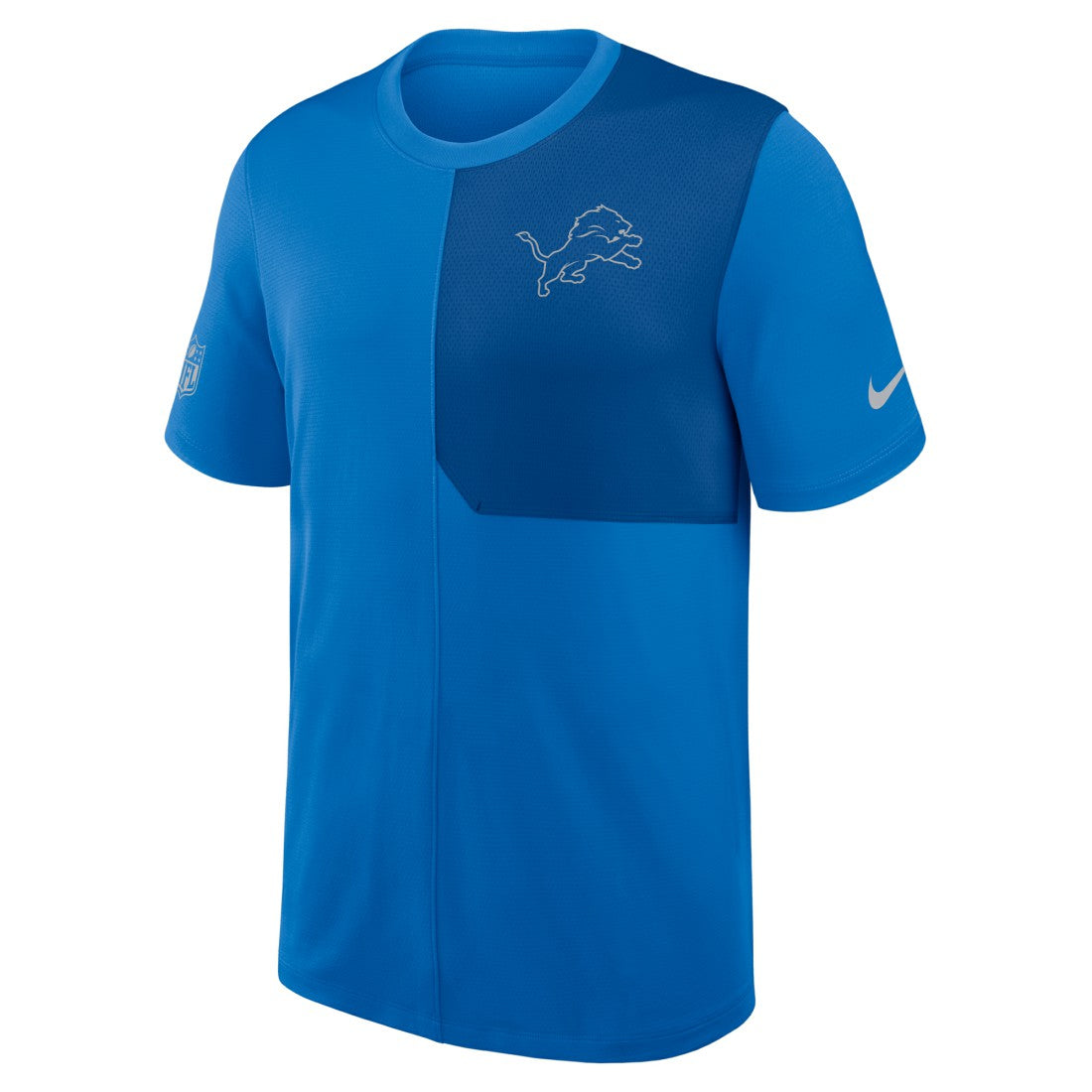 Detroit Lions Sideline UV Dri-Fit Coach Shirt Blue | Nike for Sale