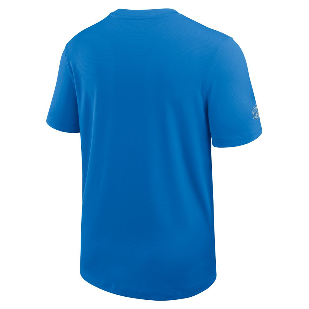 Detroit Lions Sideline UV Dri-Fit Coach Shirt Blue | Nike for Sale