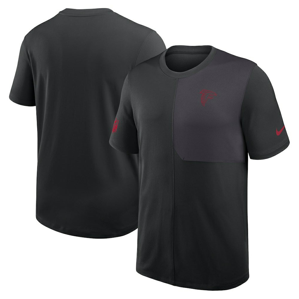 Atlanta Falcons Sideline UV Dri-Fit Coach Shirt Black | Nike for Sale