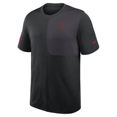 Atlanta Falcons Sideline UV Dri-Fit Coach Shirt Black | Nike for Sale