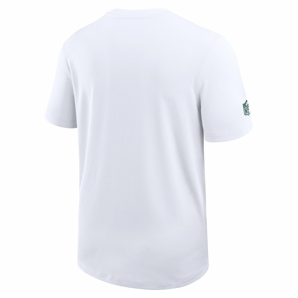 Green Bay Packers Sideline UV Dri-Fit Coach Shirt White | Nike for Sale