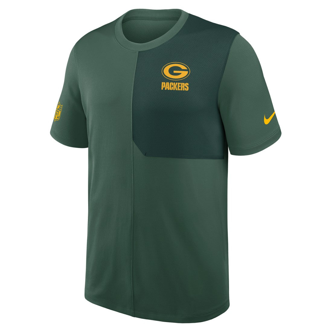 Green Bay Packers Sideline UV Dri-Fit Coach Shirt Green | Nike for Sale