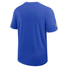 Los Angeles Rams Sideline UV Dri-Fit Coach Shirt Royal | Nike for Sale