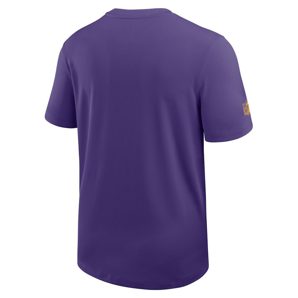Minnesota Vikings Sideline UV Dri-Fit Coach Shirt Purple | Nike for Sale