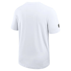 New Orleans Saints Sideline UV Dri-Fit Coach Shirt White | Nike for Sale
