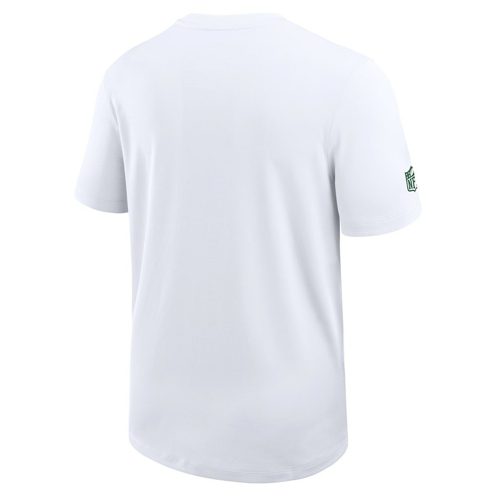 New York Jets Sideline UV Dri-Fit Coach Shirt White | Nike for Sale