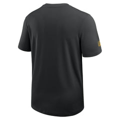 Pittsburgh Steelers Sideline UV Dri-Fit Coach Shirt Black | Nike for Sale