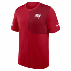 Tampa Bay Buccaneers Sideline UV Dri-Fit Coach Shirt Red | Nike for Sale